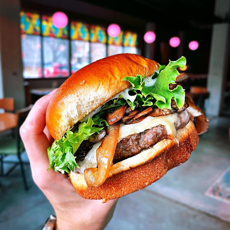 The Savory Deluxe Burger photo