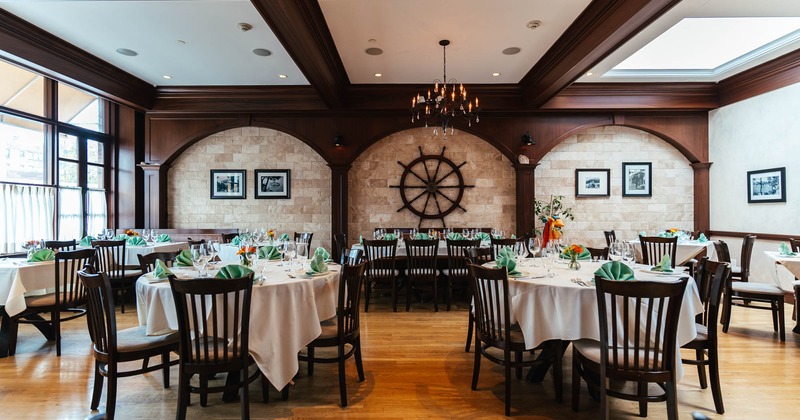 Interior, dining area