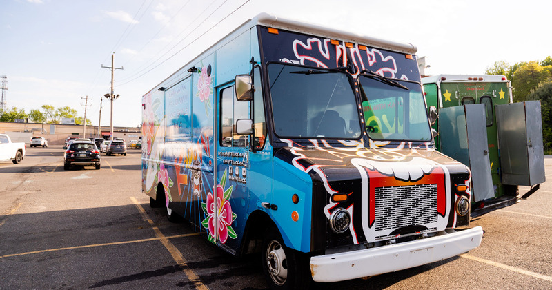 Colorful Food Truck