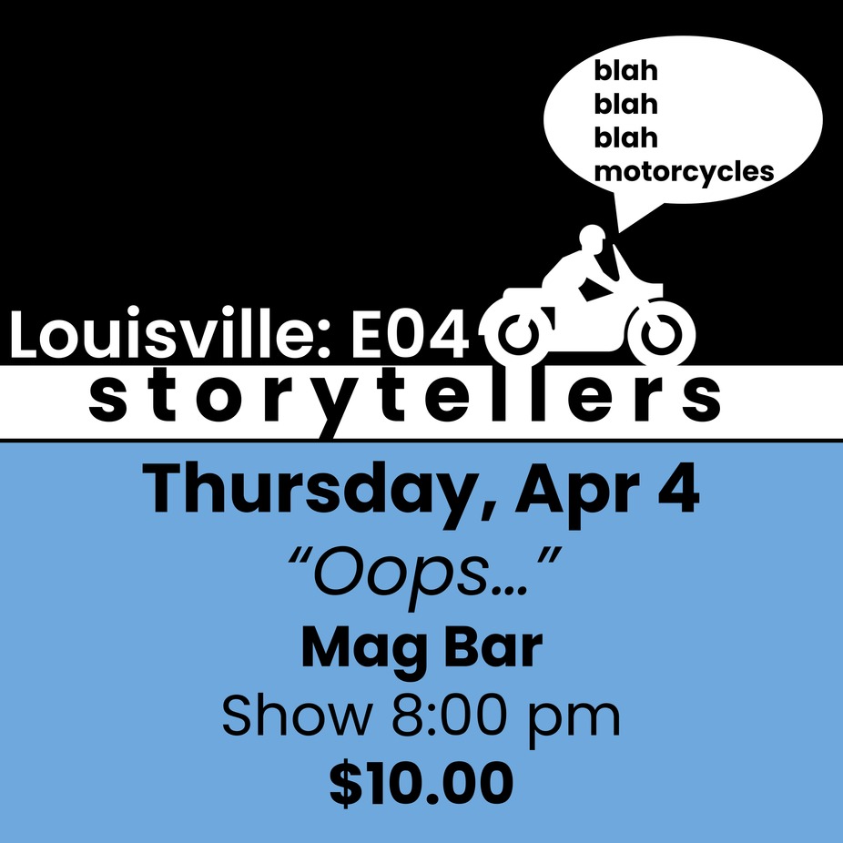Blah, Blah, Blah Motorcycles - Storytellers event photo