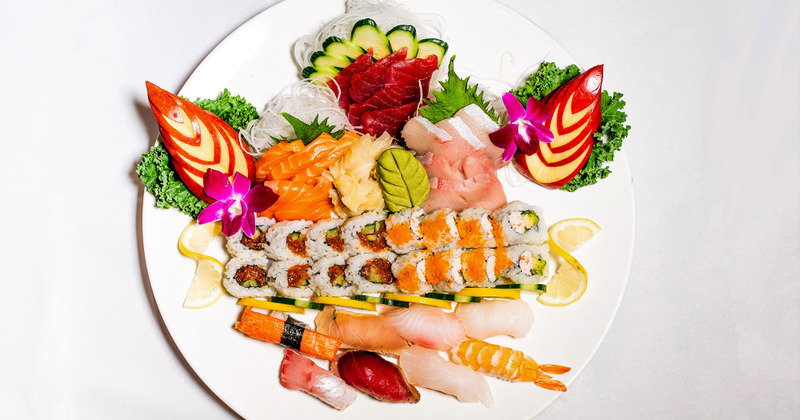 different types of sushi