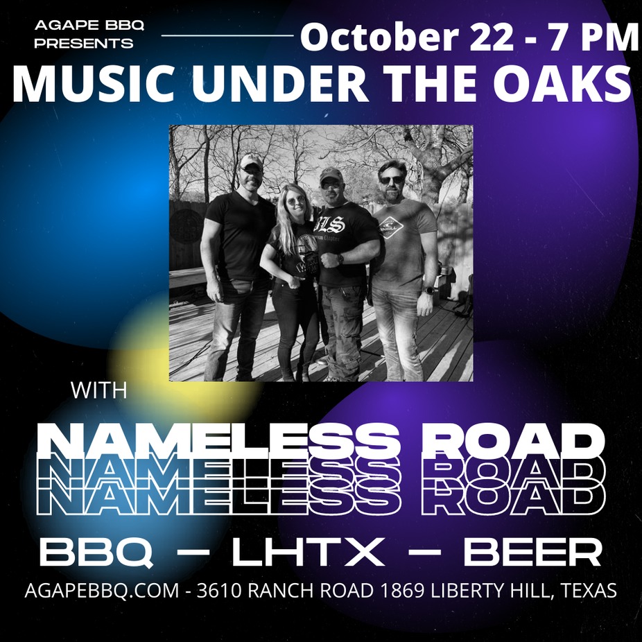 Music Under The Oaks with Nameless Road event photo