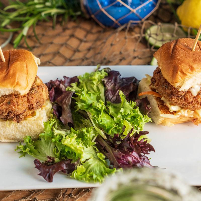 Local Shrimp Burger Sliders photo