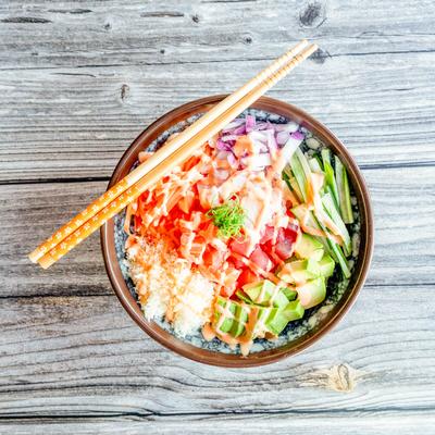 Ahi Poke Bowl.