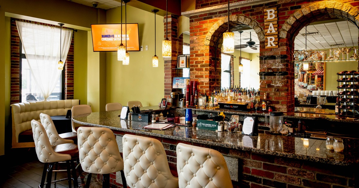 Interior, bar area