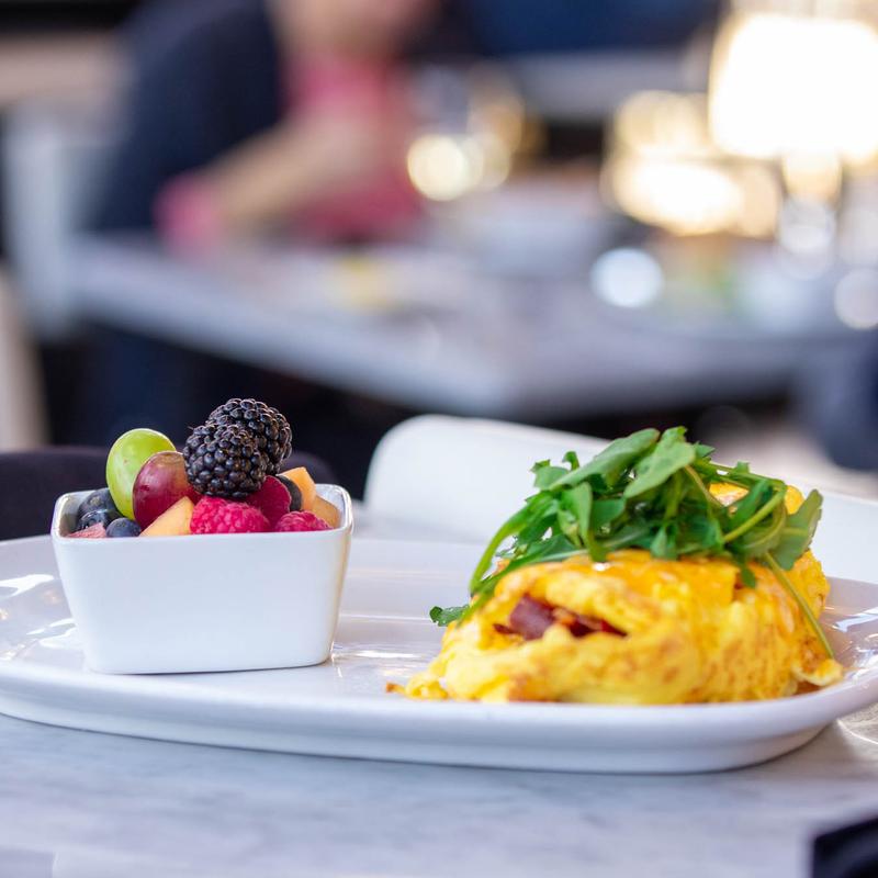 menu item 8 of 13, Bacon & Avocado & Jack Omelette