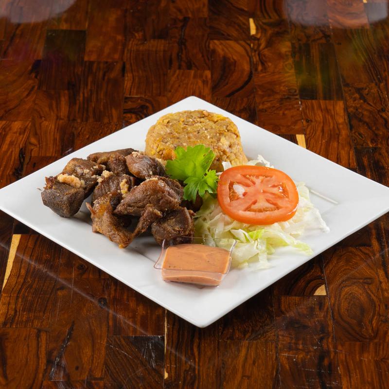Mofongo Con Carne Frita photo