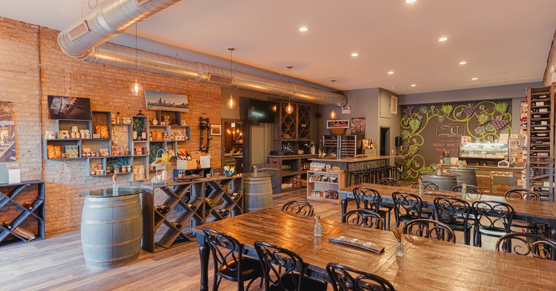 Interior, seating area