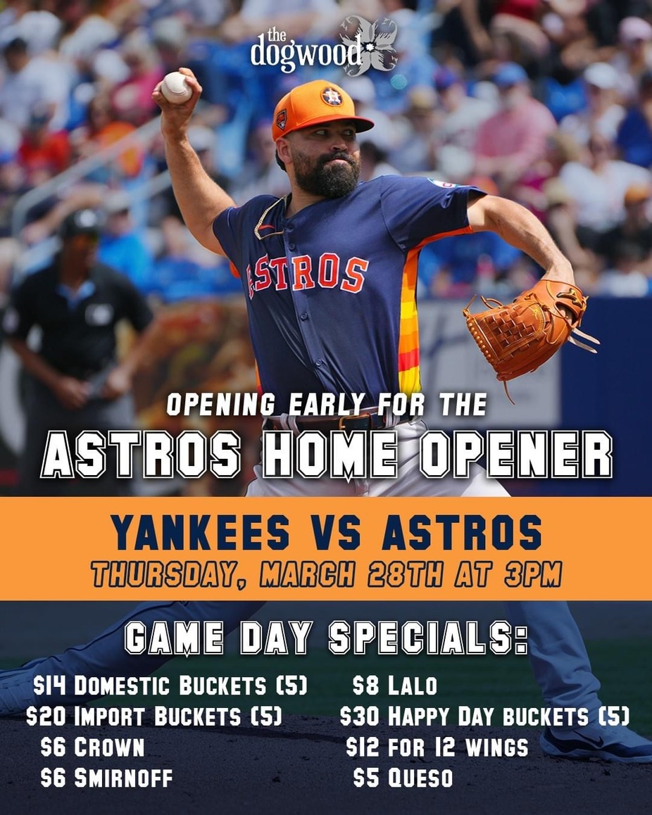 Astros Opening Day! event photo