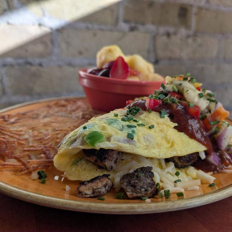 Jerk Chicken Omelet photo