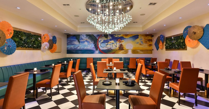 Interior, dining area