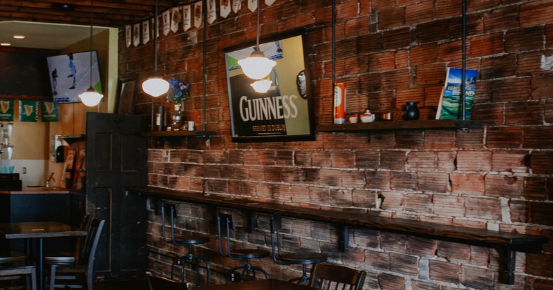 Interior, main seating area