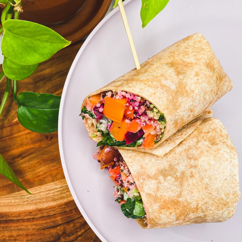 Quinoa Salad Wrap (NF) photo