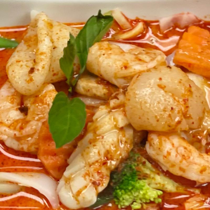 menu item 40 of 106, Seafood Curry