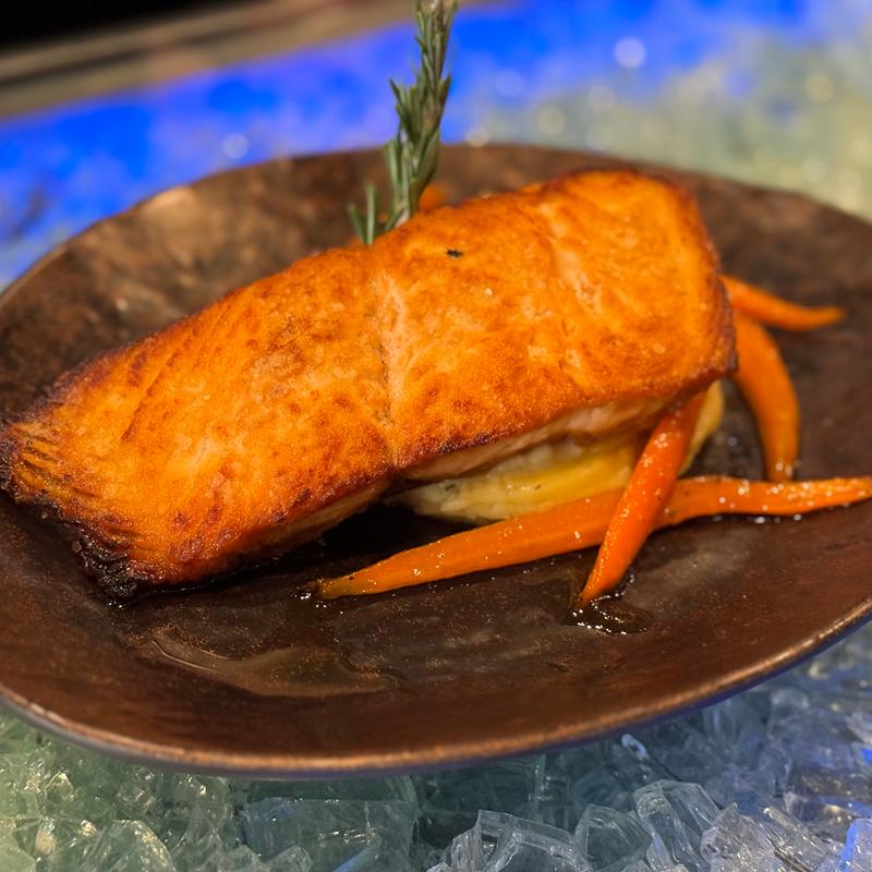 Pan Seared Atlantic Salmon* photo