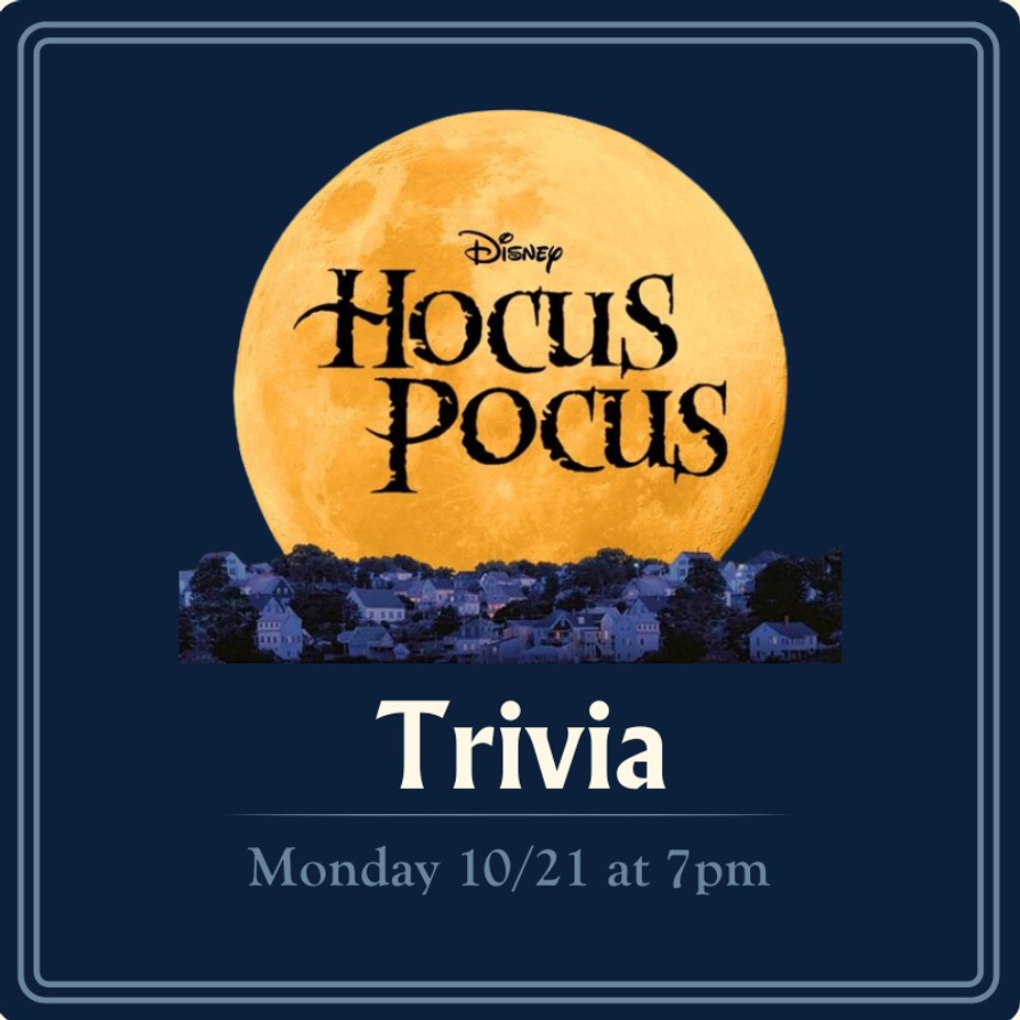 Hocus Pocus Trivia event photo