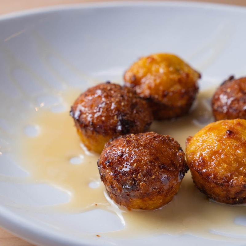 CHEESY JALAPEÑO CORNBREAD FRITTERS