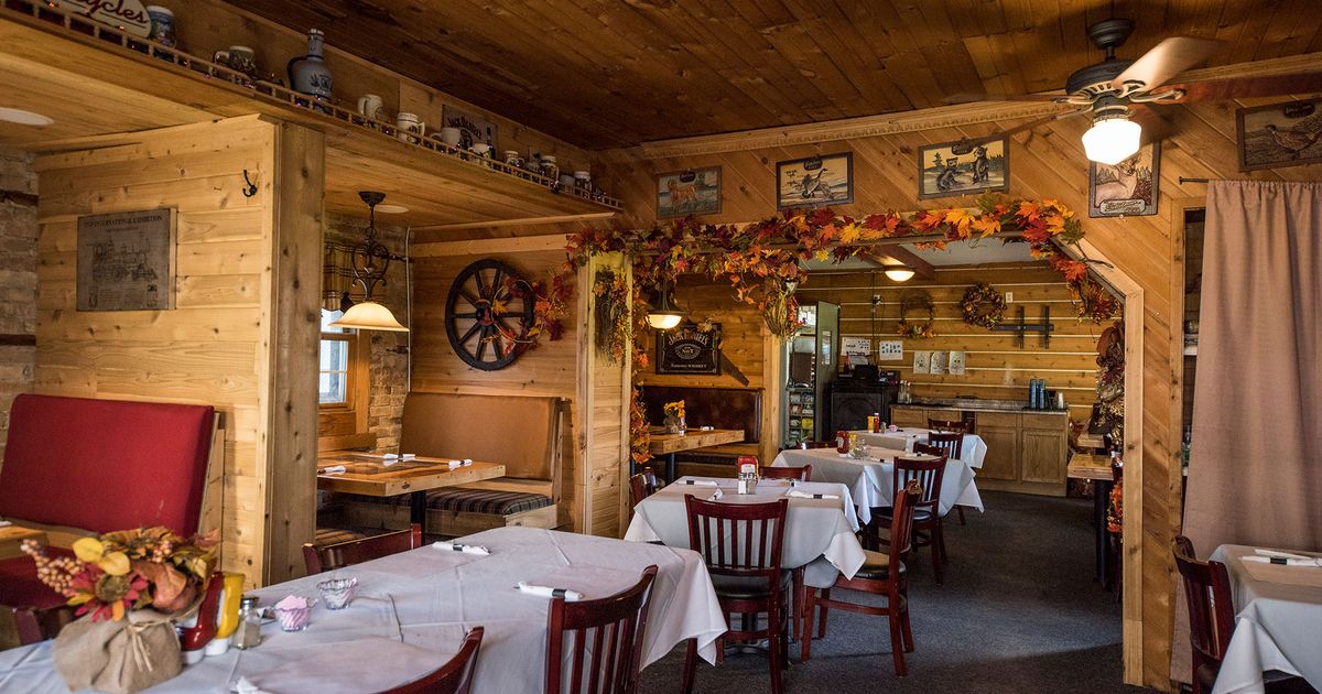 Interior, tables ready for guests