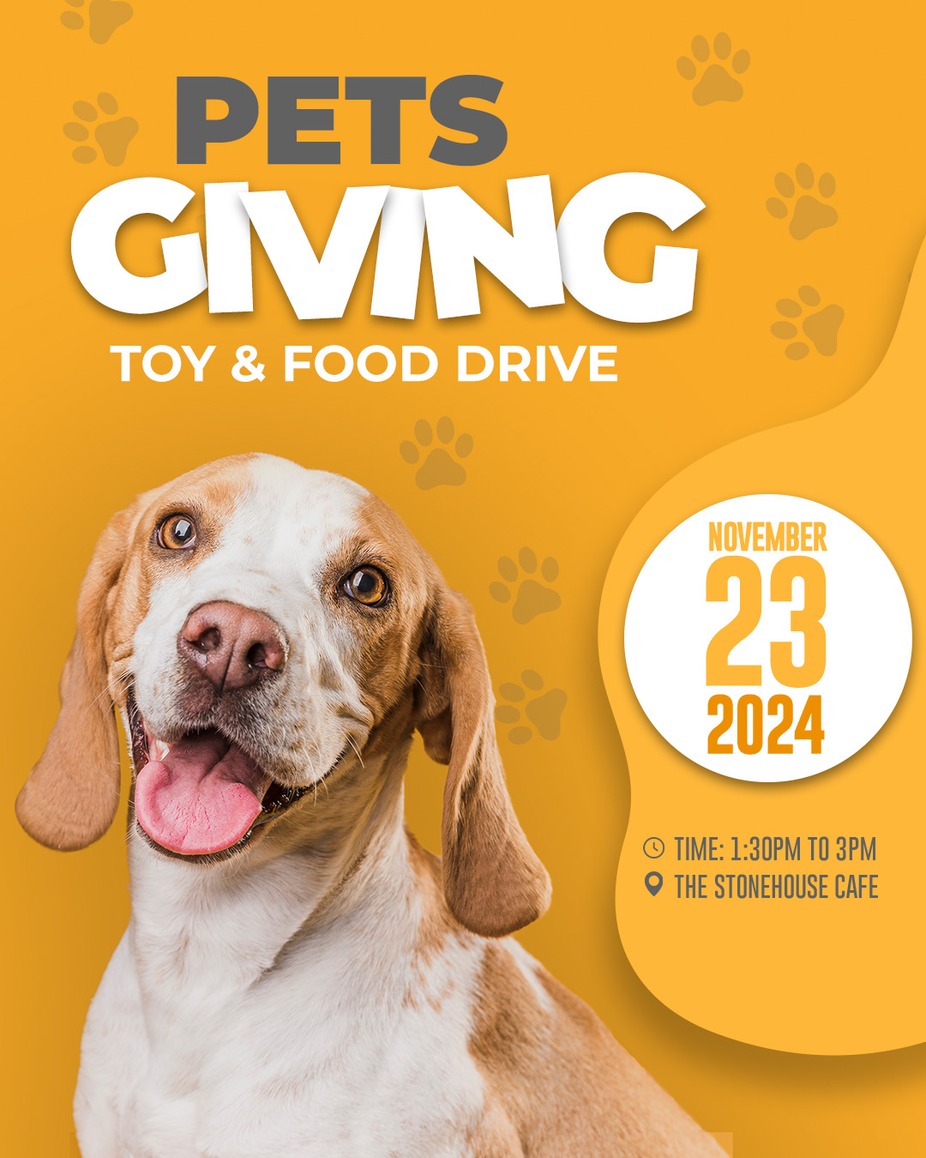 PetsGiving - Toy & Food Drive event photo