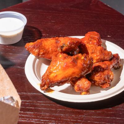 Honey Habanero Wings.