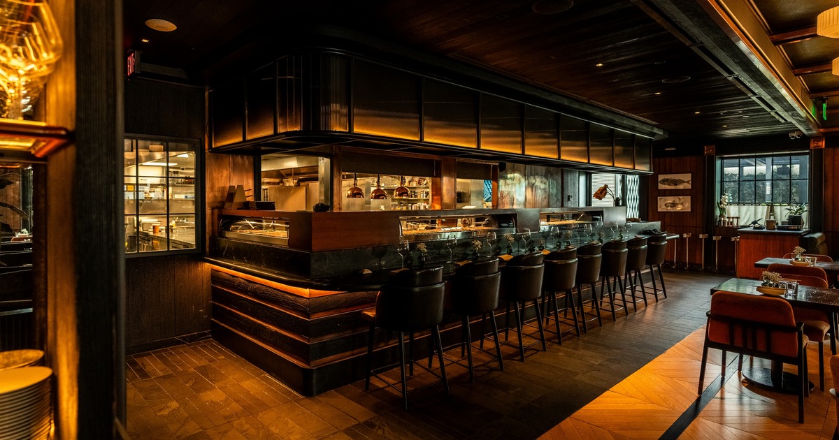 Interior, bar area