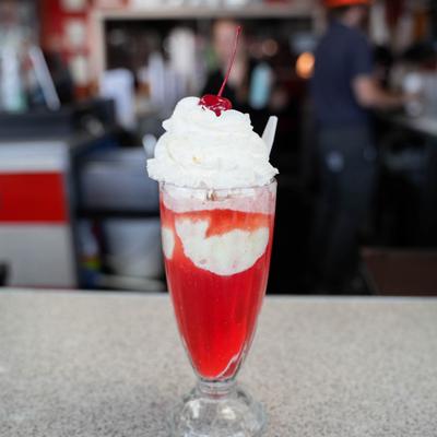 cherry float.