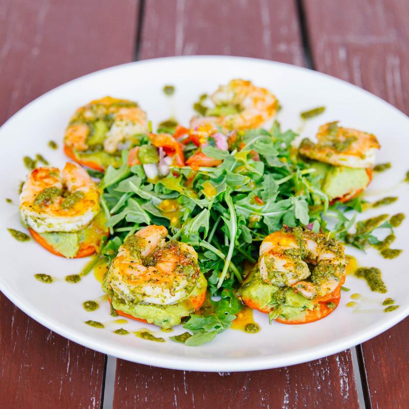 menu item 10 of 21, Shrimp Tostadas