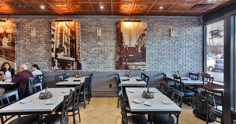 Interior, dining area