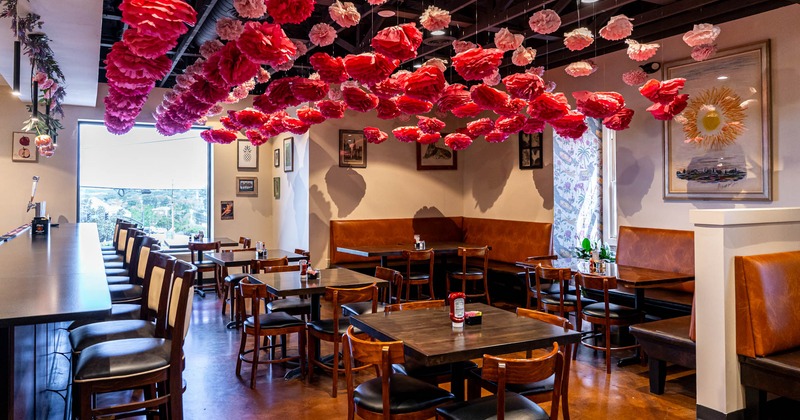 Interior seating space