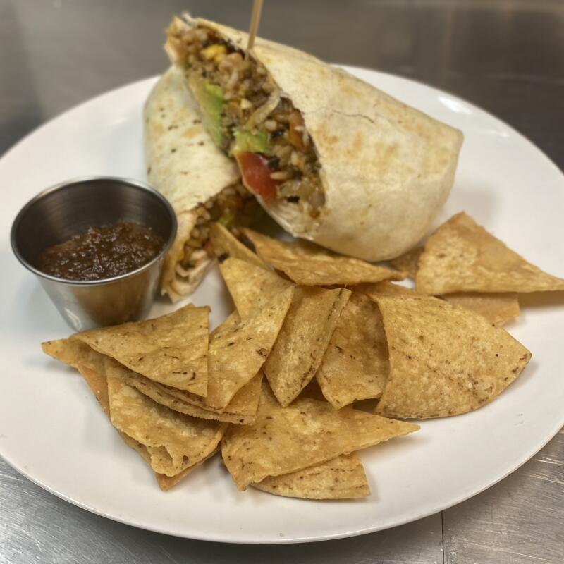 Mission Style Veggie Burrito photo