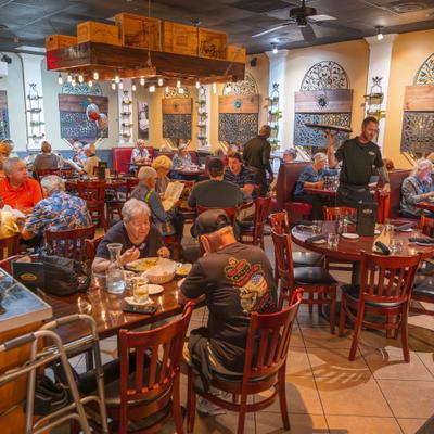 Inside dinning area..