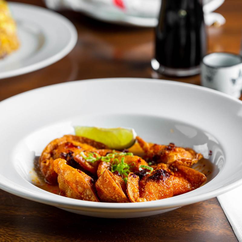 Spicy Crispy Chicken Wontons photo