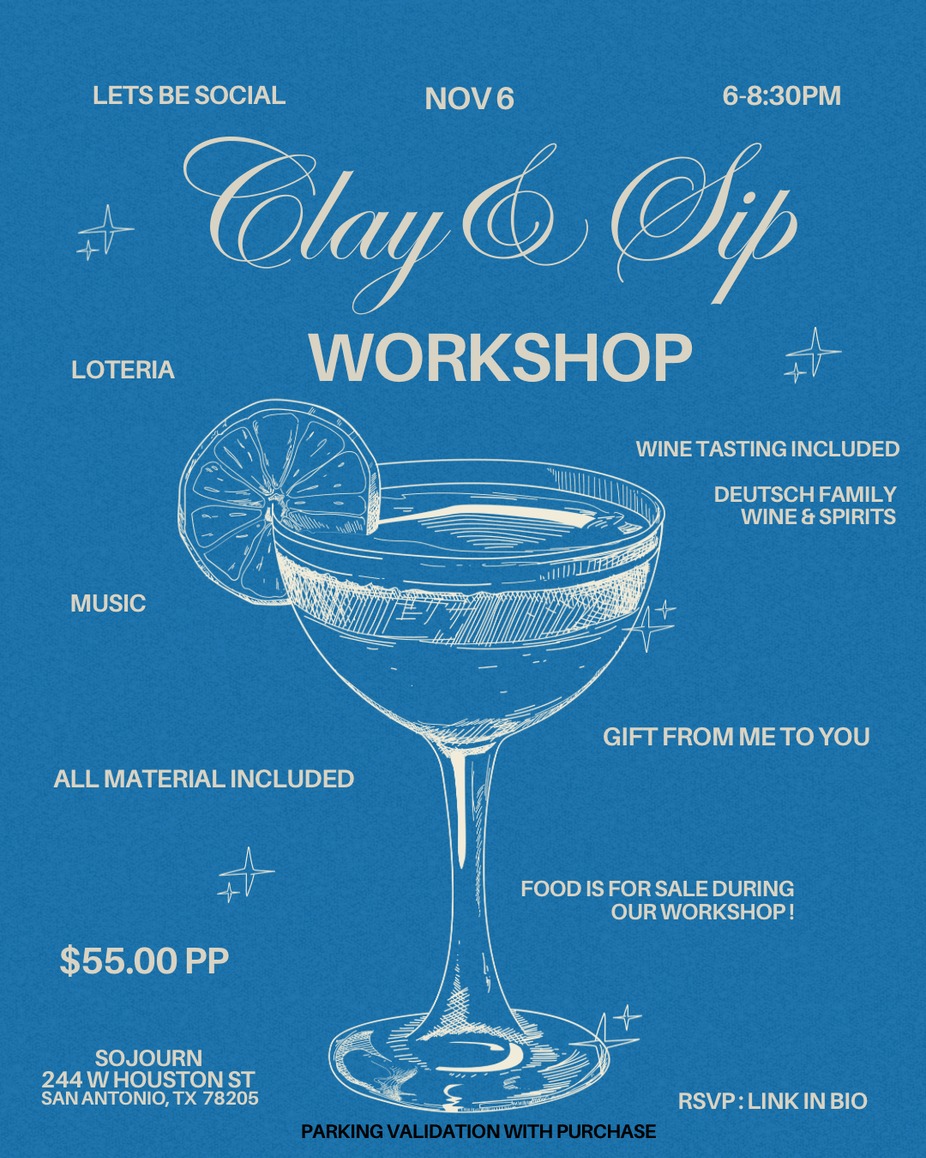 Clay & Sip event photo