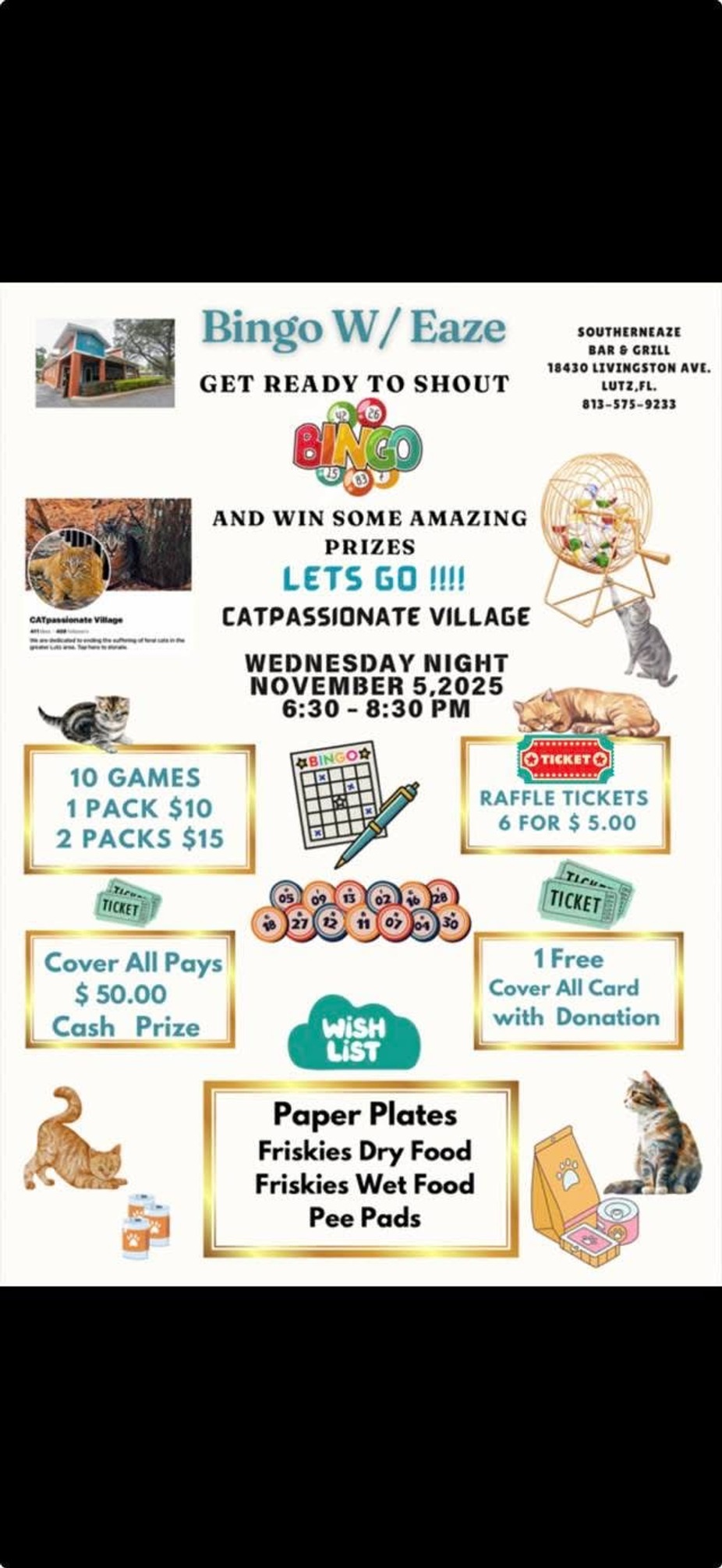 Charity Bingo event photo