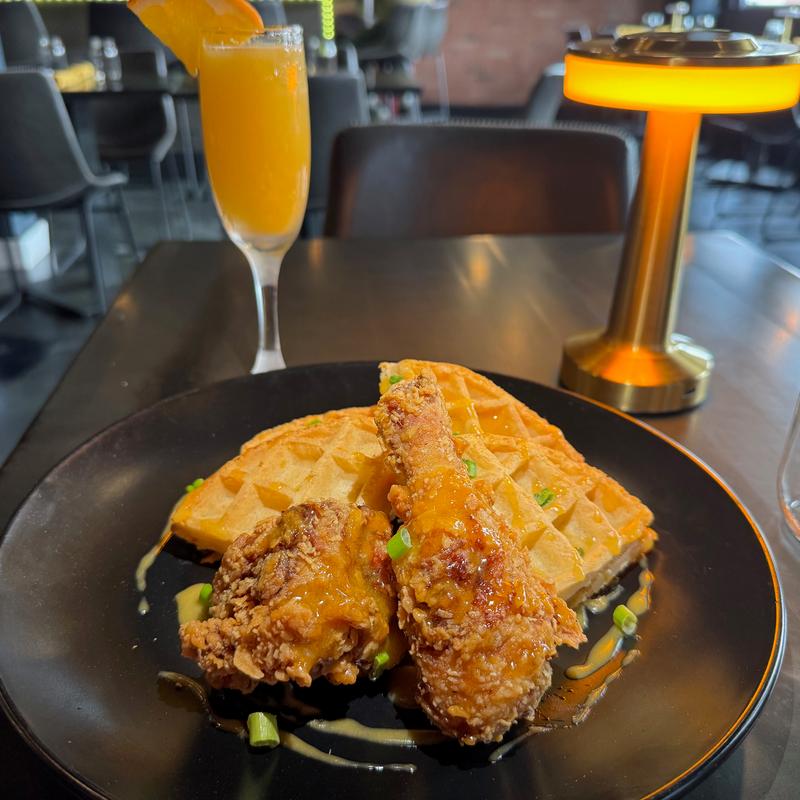 menu item 22 of 24, Fried Chicken & Waffles