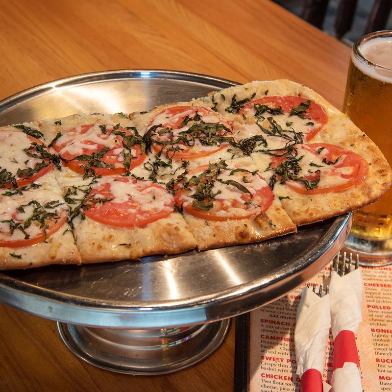 Order MARGHERITA FLATBREAD food online from Gilbert's Lodge store, Saint Clair Shores on bringmethat.com