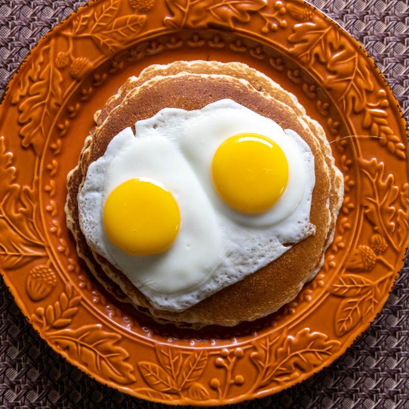 menu item 12 of 13, 2 Pancakes