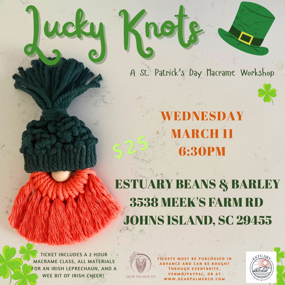 Macrame Class: Lucky Knots event photo