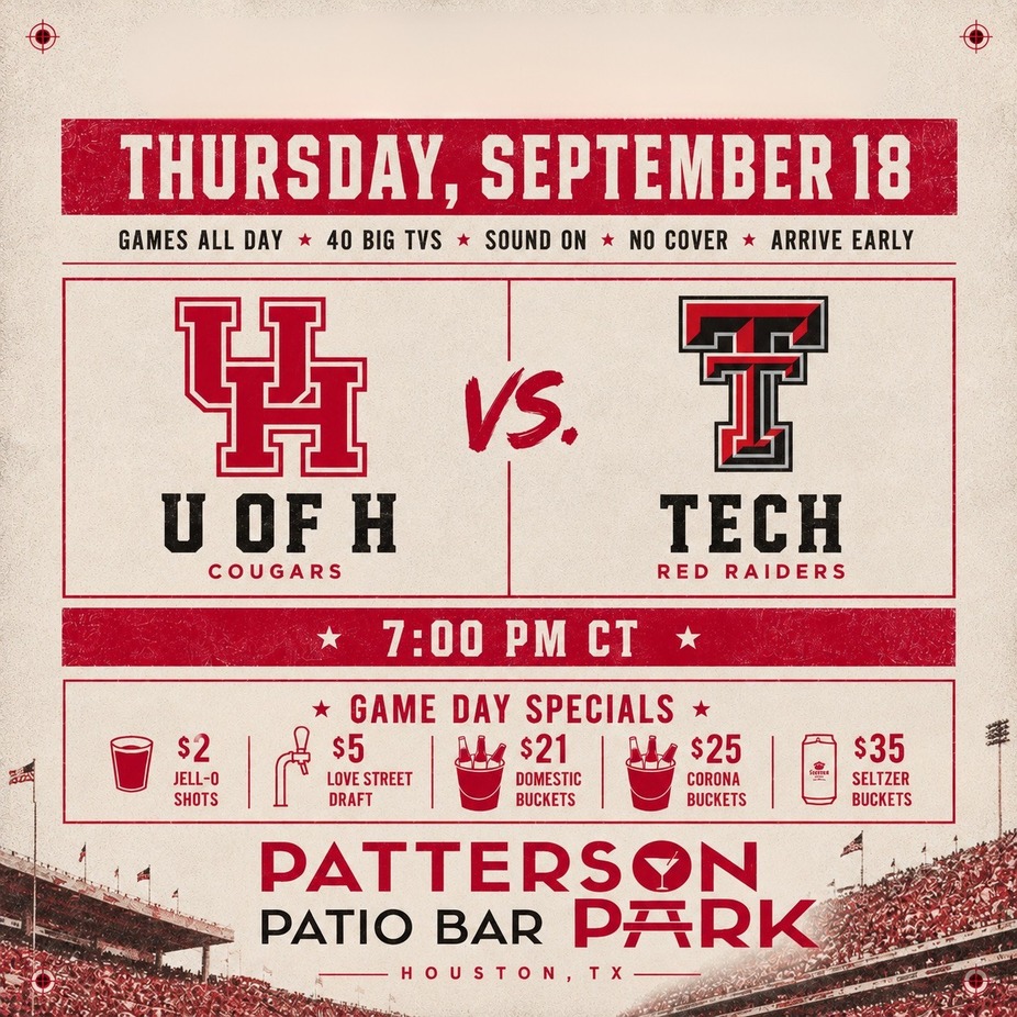 U of H vs. Texas Tech event photo
