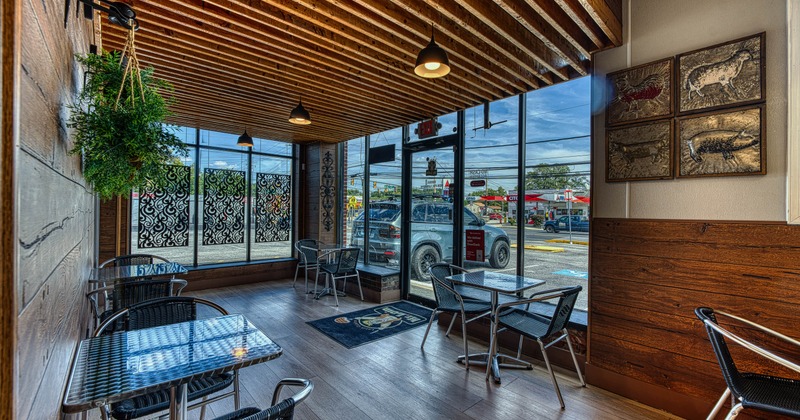 Interior, seating place near entrance