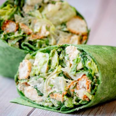 Chicken Caesar Wrap.