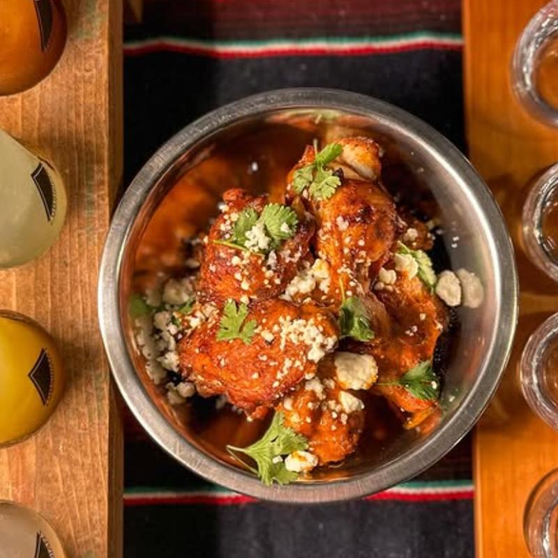 menu item 5 of 24, Wood Fired Wings with Buffalo Picante Sauce