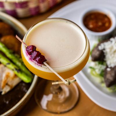 Passion fruit martini.