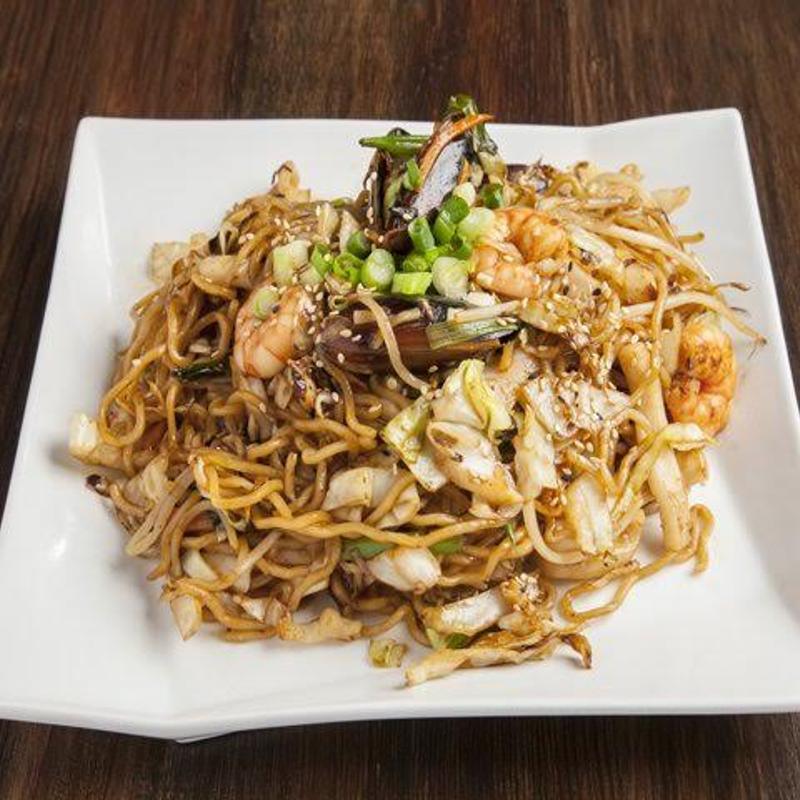 Seafood Yakisoba (or Udon) photo