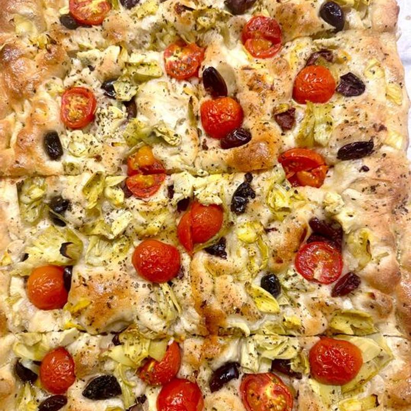 Housemade Topped Focaccia Bread (VG) photo