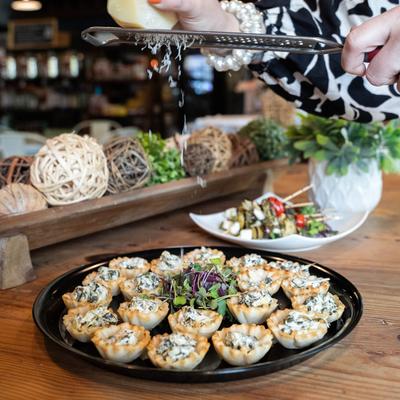 Smoked Salmon Bites.