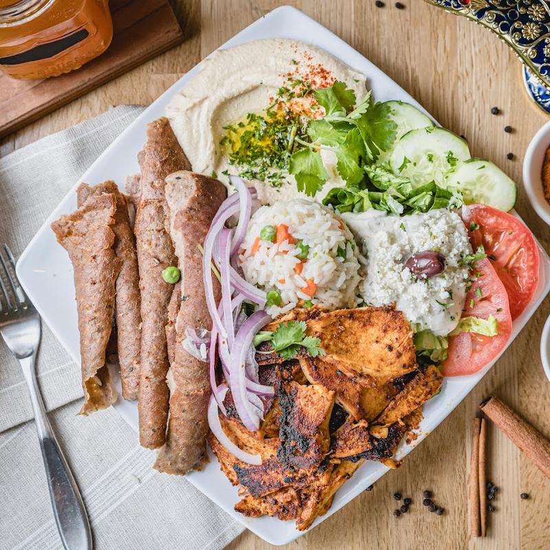 Combo Chicken & Gyro Plate photo