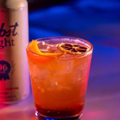 Orange cocktail.