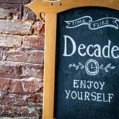 Restaurant chalkboard sign.