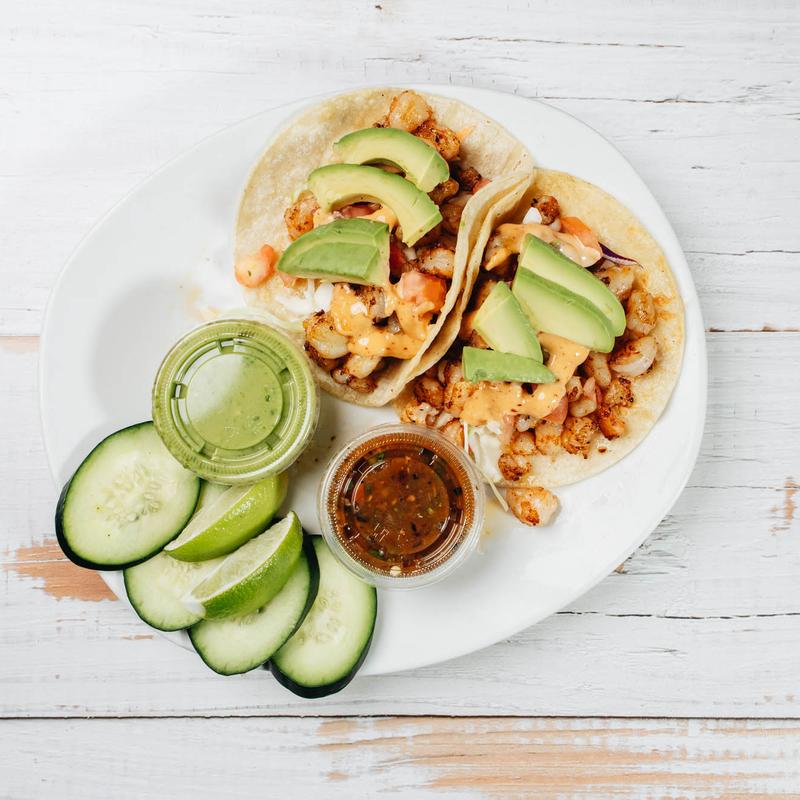 menu item 12 of 15, Shrimp Tacos